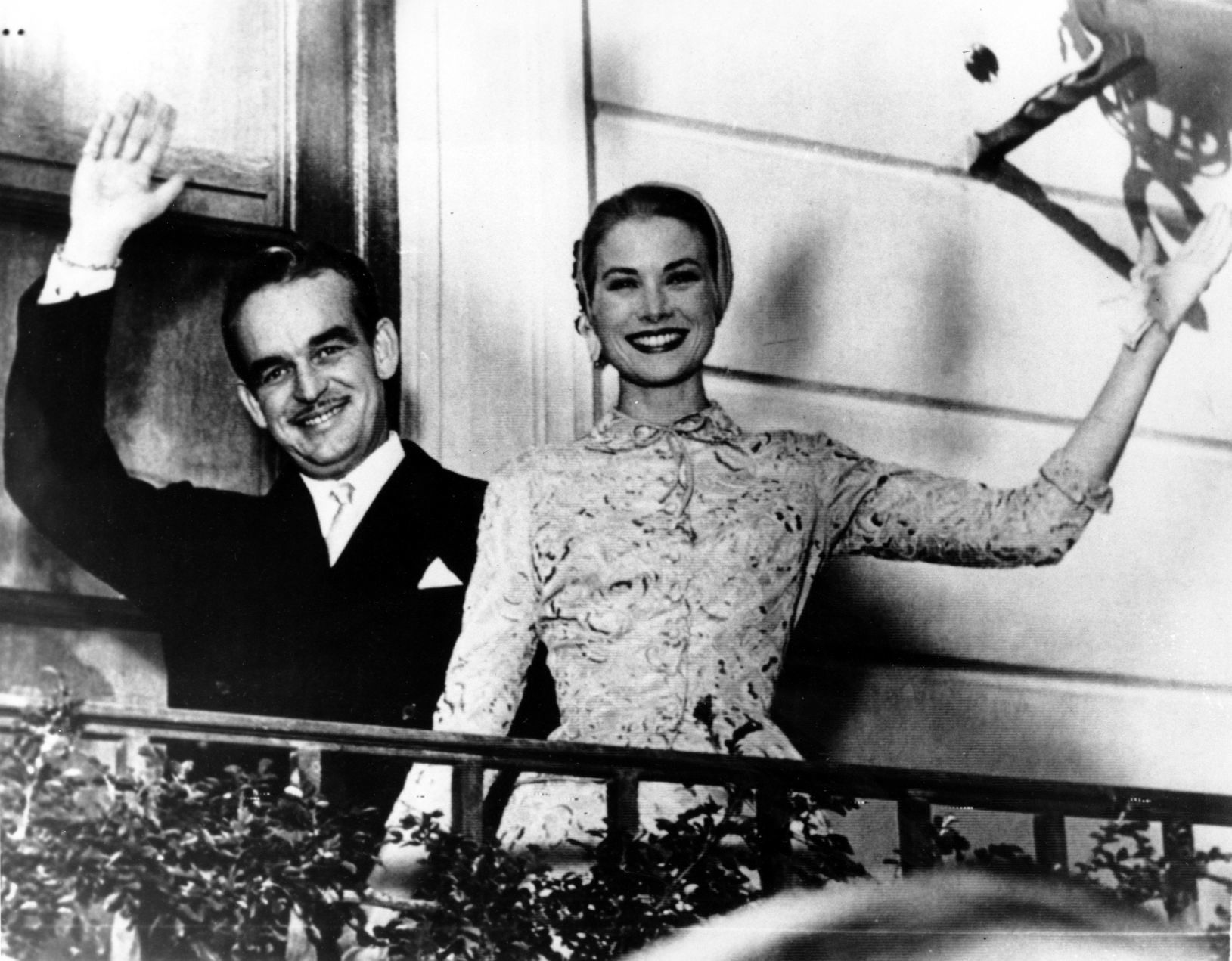 1956: Prince Rainier and Grace Kelly
